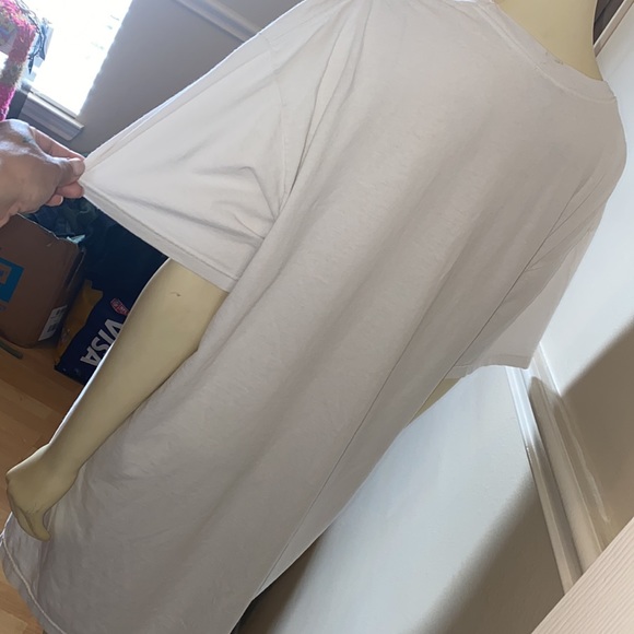 Oversized White Disney Brand Mickey Mouse Shirt - Picture 5 of 6